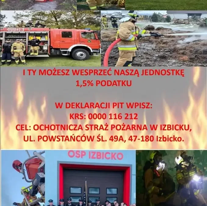 Jubileusz 50-lecia urodzin i 25-lecia kapłaństwa ks. Józefa Zura – strażacy z OSP Izbicko z życzeniami