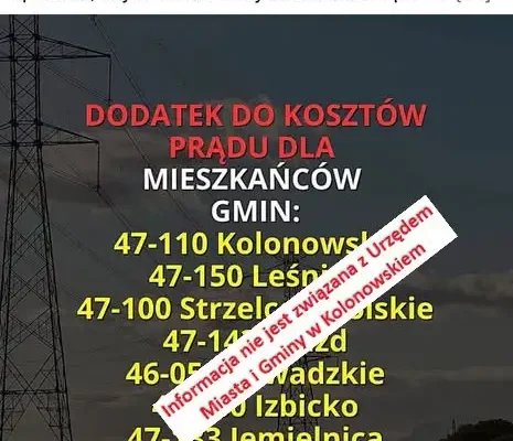 Uwaga na fałszywe informacje o wsparciu finansowym – Gmina Kolonowskie ostrzega
