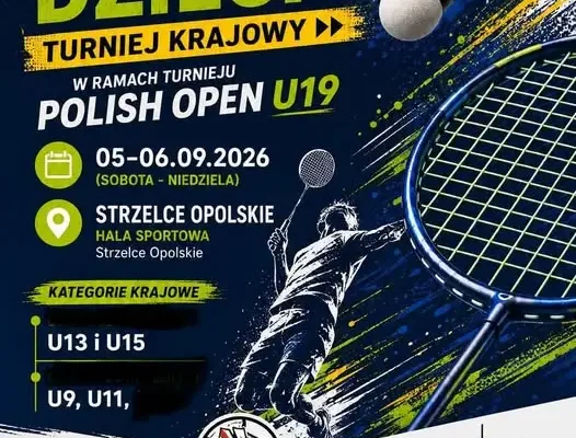 Międzynarodowy Festiwal Badmintona w Strzelcach Opolskich – zapisy do 30 sierpnia