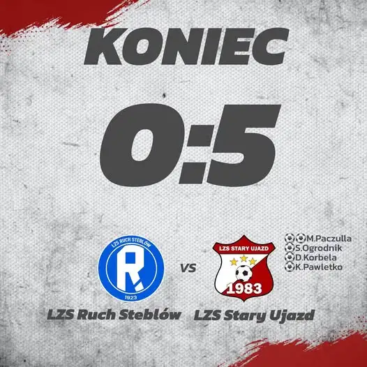 Pewne zwycięstwo 0-5 w meczu: drużyna z Ujejsca rozpoczyna sezon od mocnego uderzenia
