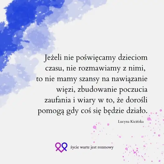 Jutro pierwszy dzień szkoły – czas dla dziecka to najcenniejszy prezent
