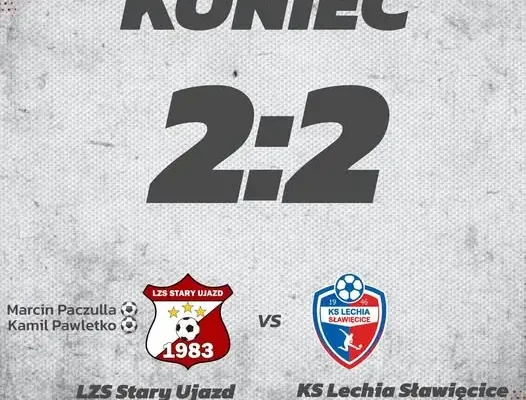 Remis w meczu z KS Lechią Sławięcice – punkty podzielone