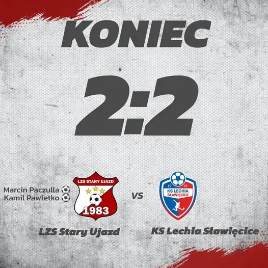 Remis w meczu z KS Lechią Sławięcice – punkty podzielone