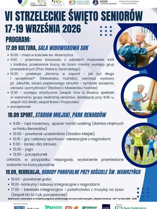 VI Strzeleckie Święto Seniorów – trzy dni integracji i kultury
