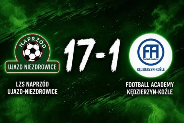 Naprzód rozgromił rywala 17:1! Damian Duk zdobył 10 goli