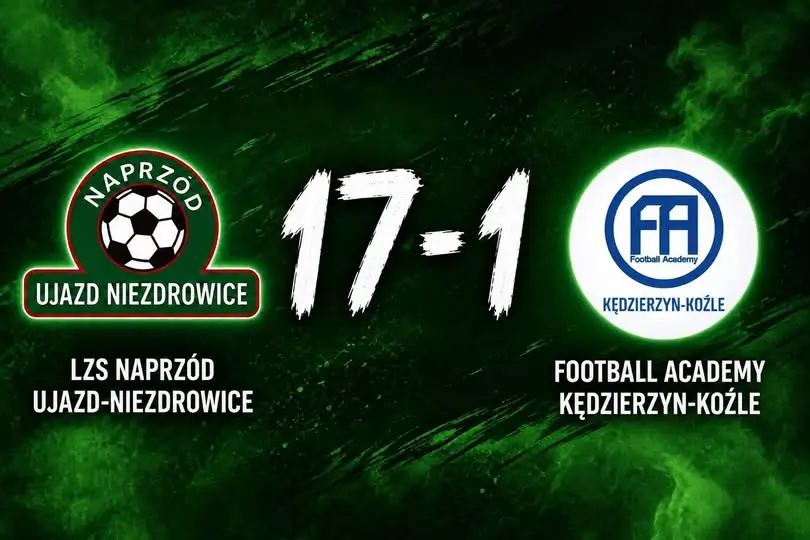 Naprzód rozgromił rywala 17:1! Damian Duk zdobył 10 goli