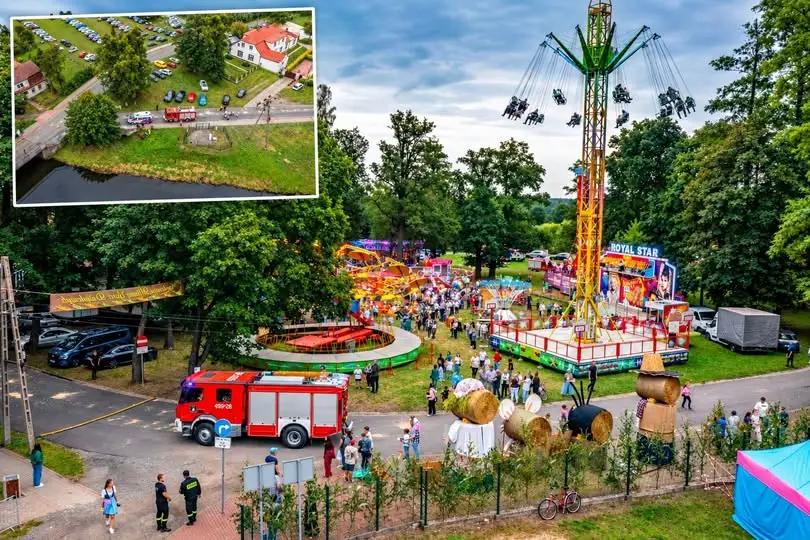 Interwencja strażaków w Strzelcach Opolskich: mężczyzna z raną głowy przy moście na Kłodnicy