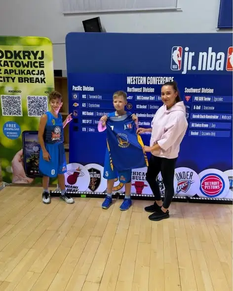 MKS Strzelce Opolskie zagra w jrNBA jako Golden State Warriors