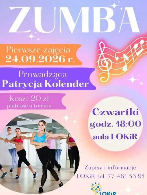 Zajęcia Zumby w Leśnicy odwołane – nowy termin 24 września