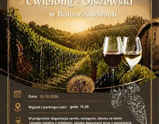 Wyjazd do winnicy w Balcarzowicach – zapisy do 5 października