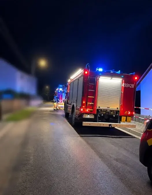 Zadymienie piwnicy w Starym Ujeździe. Interweniowały służby ratunkowe
