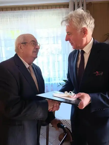 Mieczysław Janczyszyn z Rożniątów świętował 90. urodziny