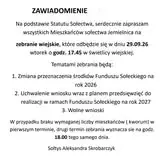 Ostrzeżenie dla mieszkańców Jemielnicy: podejrzany bus na ul. Wiejskiej