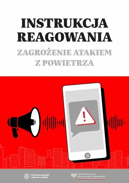 MSWiA publikuje instrukcję na wypadek ataku z powietrza – sprawdź, jak się zachować