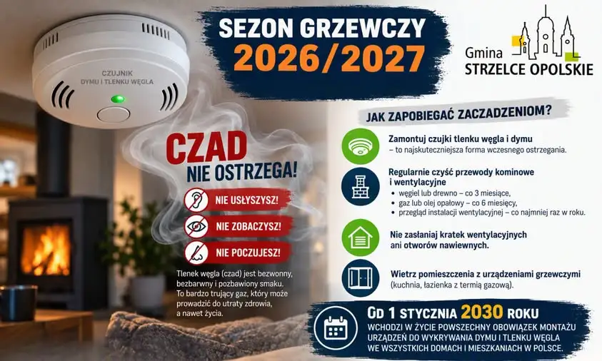 Sezon grzewczy 2026/2027: czad to cichy zabójca. Jak się chronić?