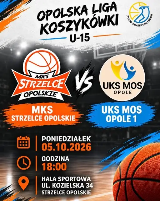 Opolska Liga Koszykówki U-15: MKS Strzelce Opolskie rozpoczyna sezon