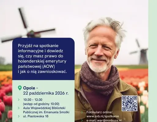 Mieszkałeś lub pracowałeś w Holandii? Sprawdź, czy przysługuje Ci emerytura AOW