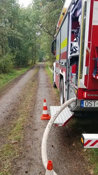 Druhowie z OSP Strzelce Opolskie na manewrach wojewódzkich w Sowinie