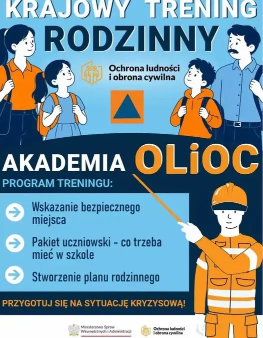Krajowy Trening Rodzinny w powiecie strzeleckim – sprawdź harmonogram i dołącz z rodziną