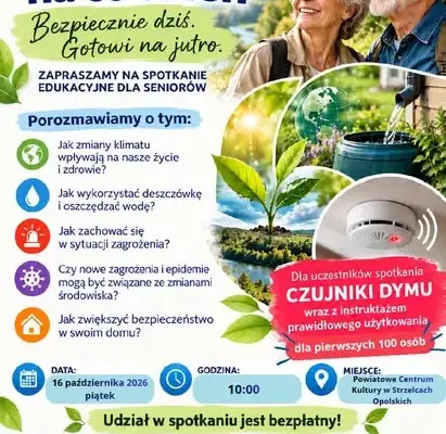 Gmina Strzelce Opolskie zaprasza na trzy spotkania edukacyjne dla mieszkańców