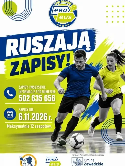 Liga Probus w Zawadzkiem – zapisy do 6 listopada