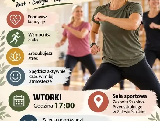 Fitness w Zalesiu Śląskim – startujemy 20 października!
