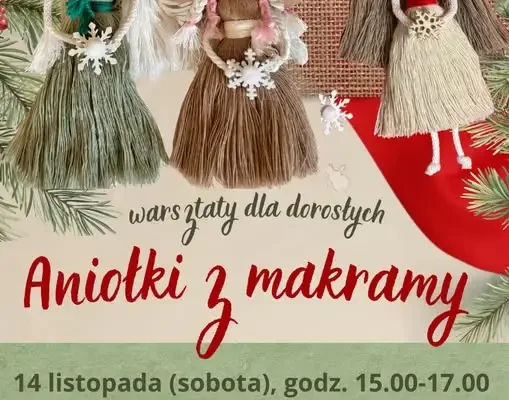 Świąteczne warsztaty makramy w Strzeleckim Ośrodku Kultury – zapisy trwają