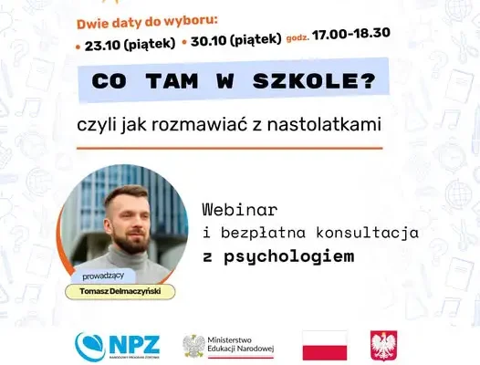 Bezpłatny webinar dla rodziców nastolatków – jak być blisko w trudnym czasie