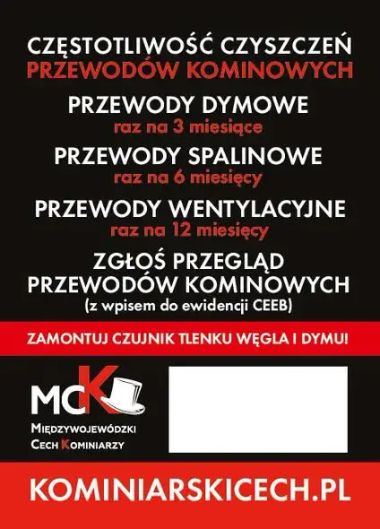 Sadza płonie, czad zabija – kominiarze apelują o czyste kominy przed sezonem grzewczym