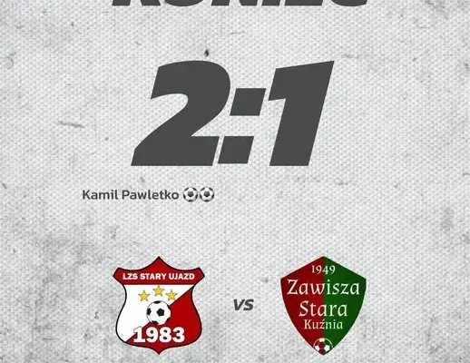 Zwycięstwo 2-1! Ujejsce wygrywa ciężki mecz