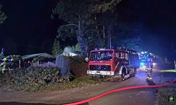 Pożar domu w Jemielnicy: 19 zwierząt nie przeżyło, 8 uratowanych